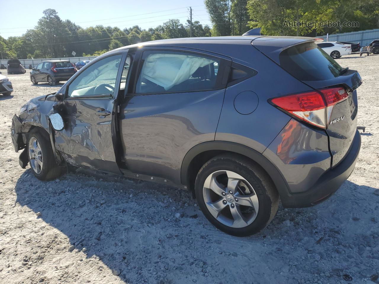 2021 Honda Hr-v Lx Серый vin: 3CZRU5H32MM729993