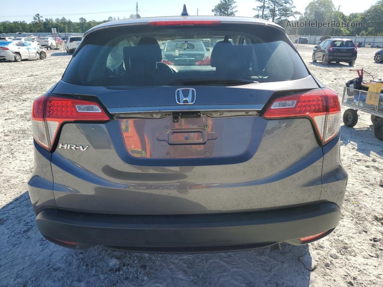 2021 Honda Hr-v Lx Gray vin: 3CZRU5H32MM729993