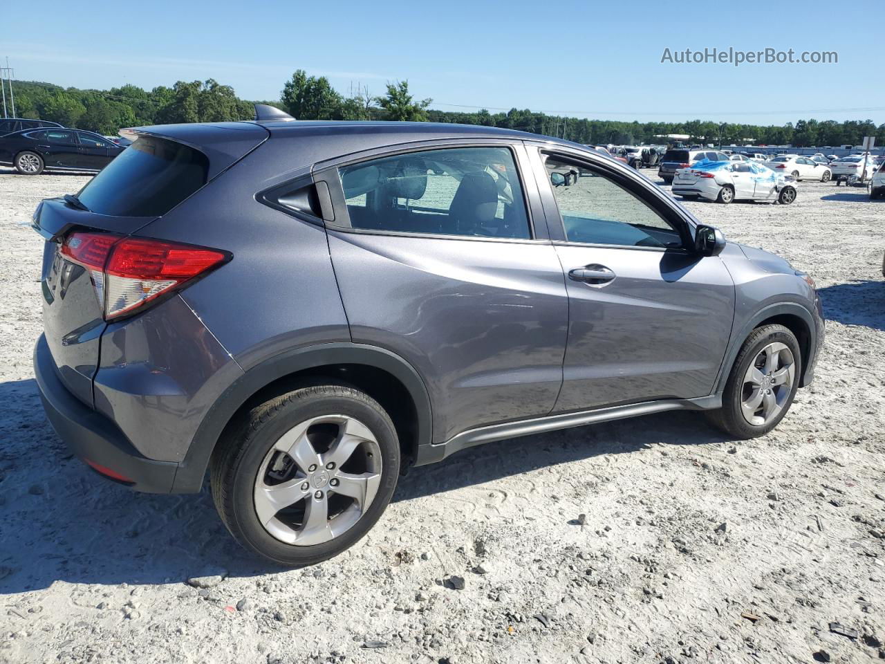 2021 Honda Hr-v Lx Серый vin: 3CZRU5H32MM729993