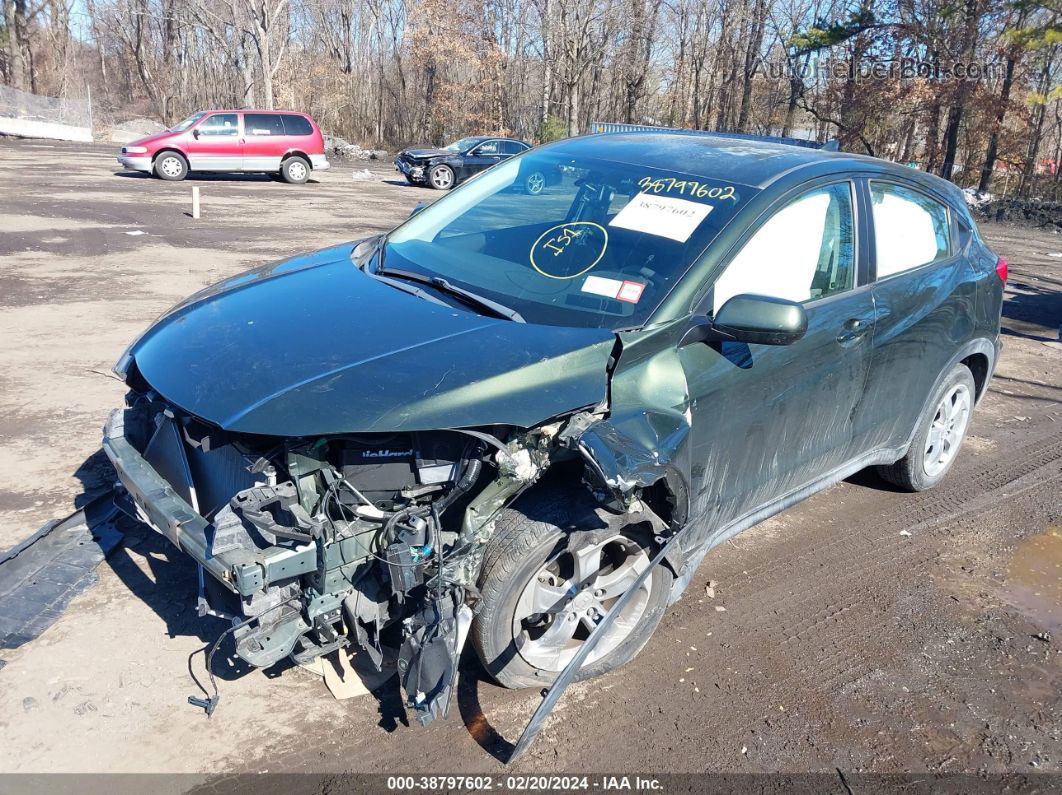 2017 Honda Hr-v Lx Green vin: 3CZRU5H33HG703827