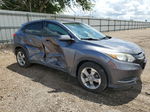 2018 Honda Hr-v Lx Gray vin: 3CZRU5H33JM715659