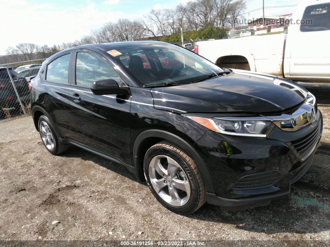 2019 Honda Hr-v Lx Black vin: 3CZRU5H33KG706220