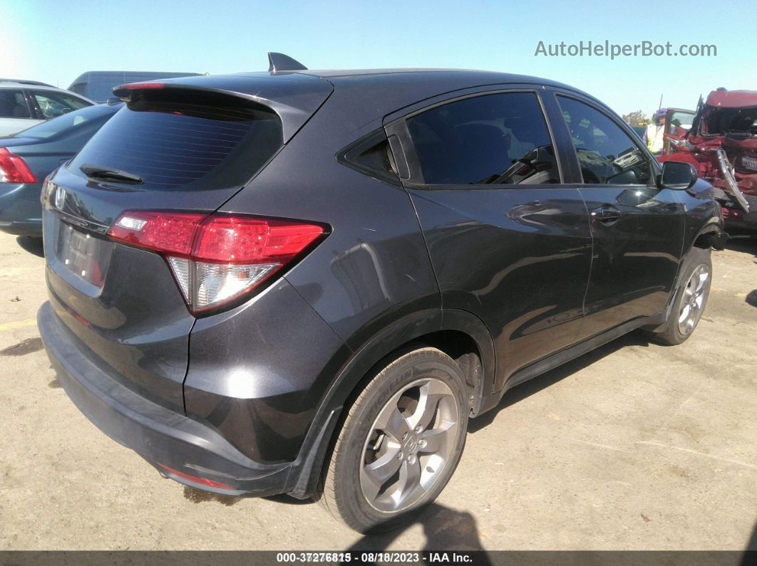 2019 Honda Hr-v Lx Gray vin: 3CZRU5H33KG715922