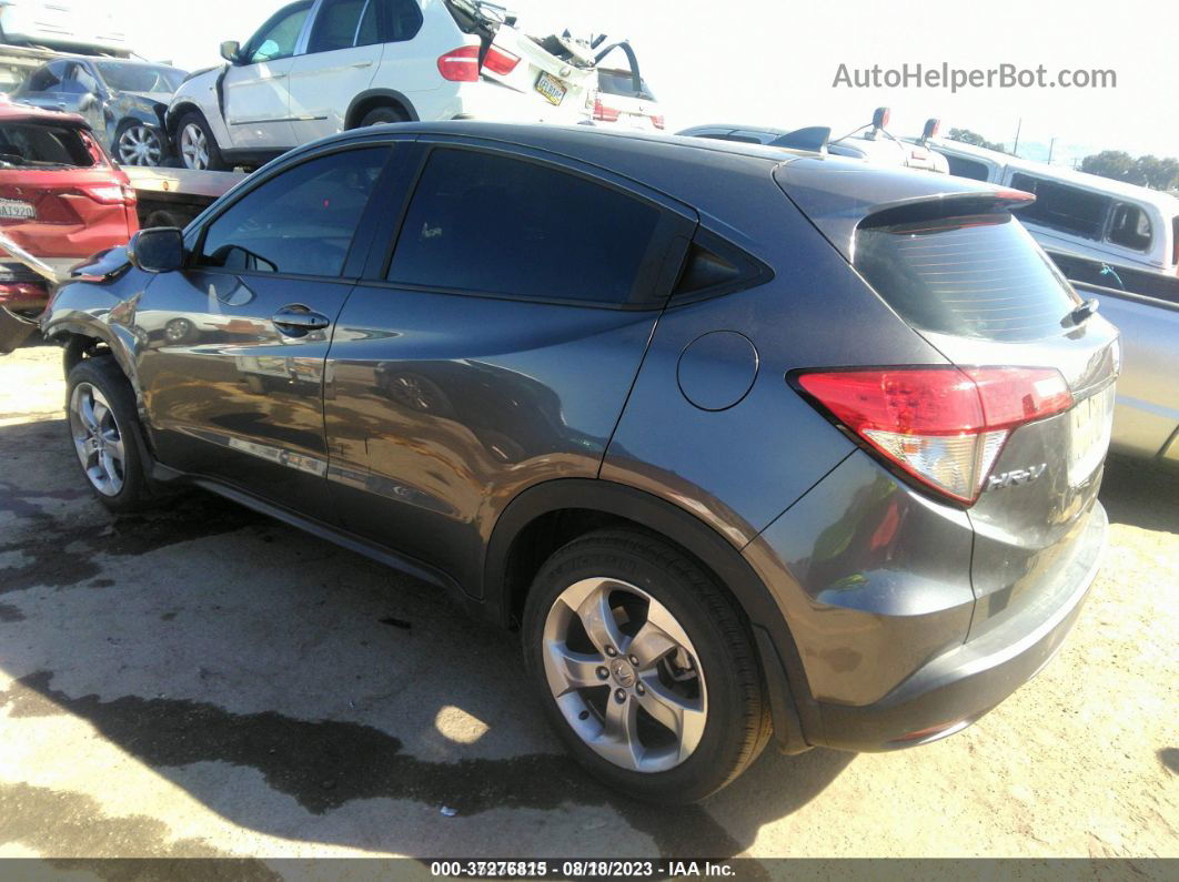 2019 Honda Hr-v Lx Gray vin: 3CZRU5H33KG715922