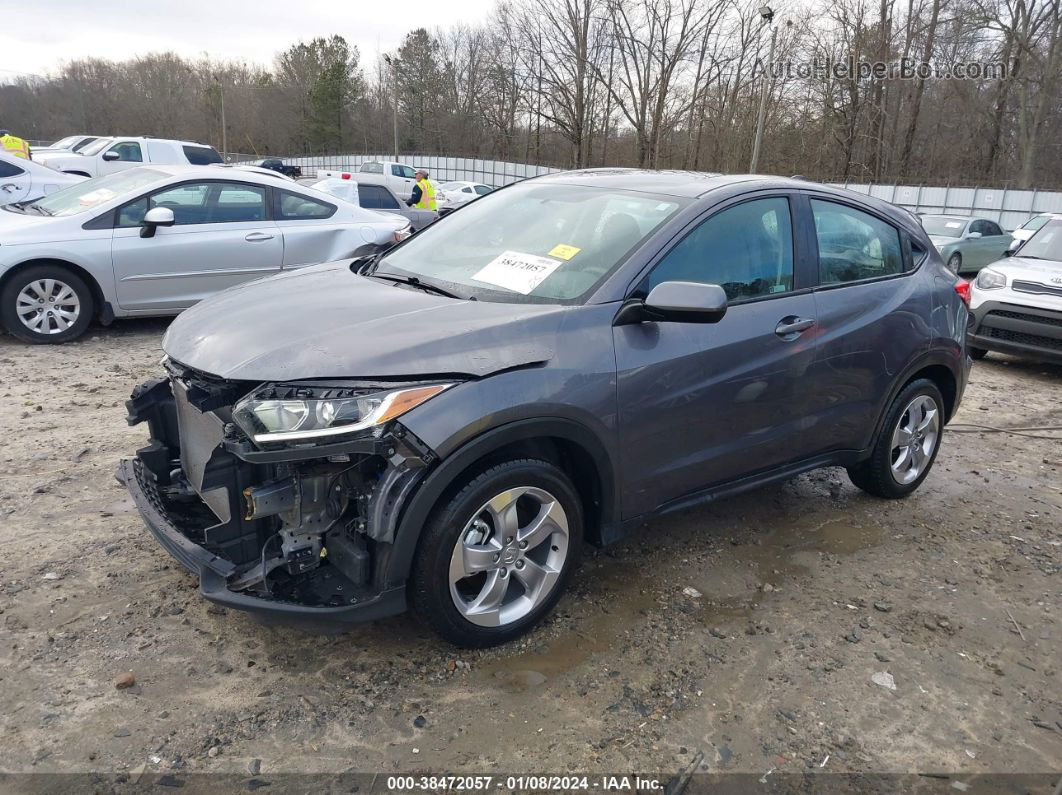 2021 Honda Hr-v 2wd Lx Gray vin: 3CZRU5H33MM718839