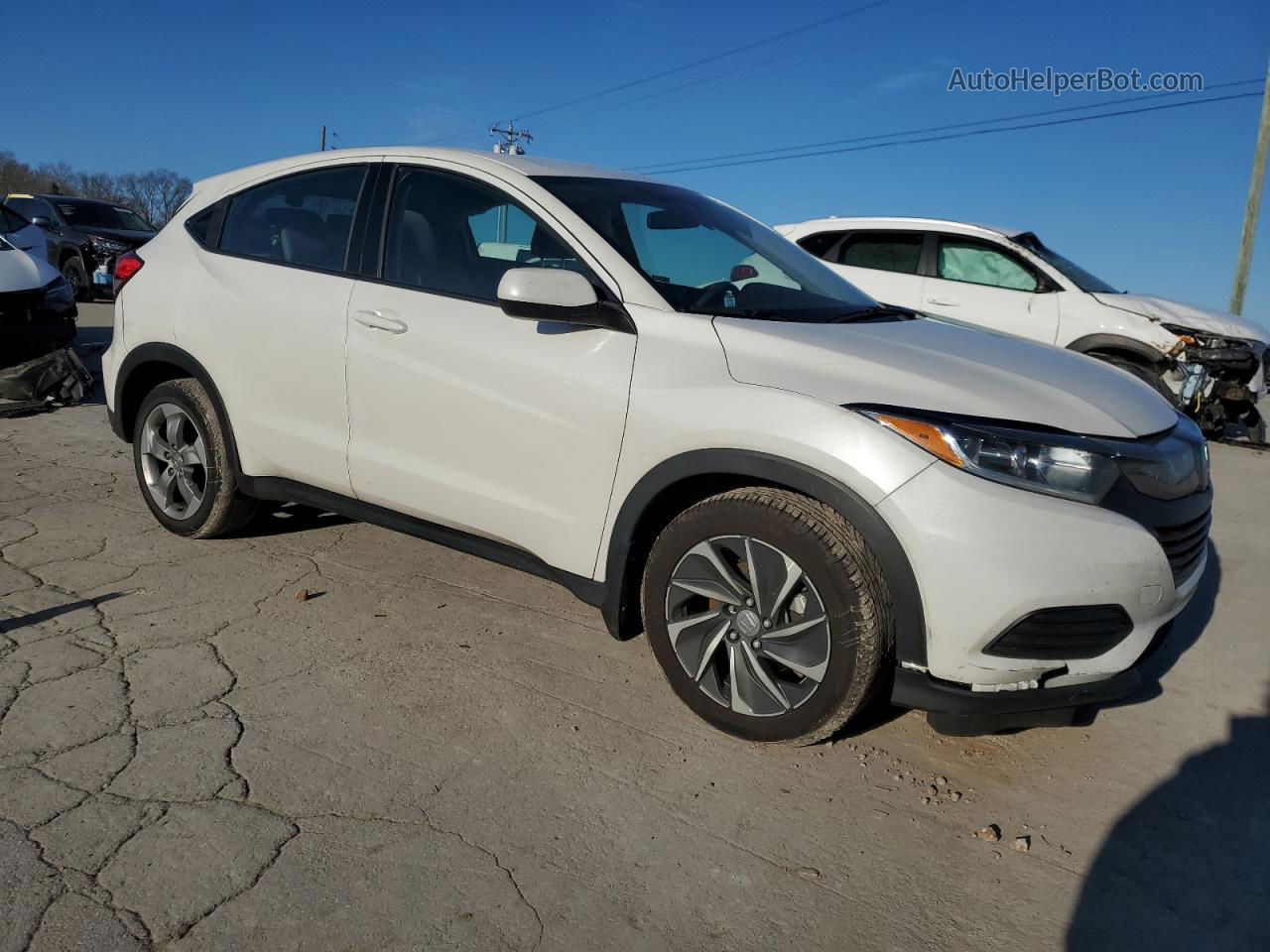 2021 Honda Hr-v Lx Белый vin: 3CZRU5H33MM726195