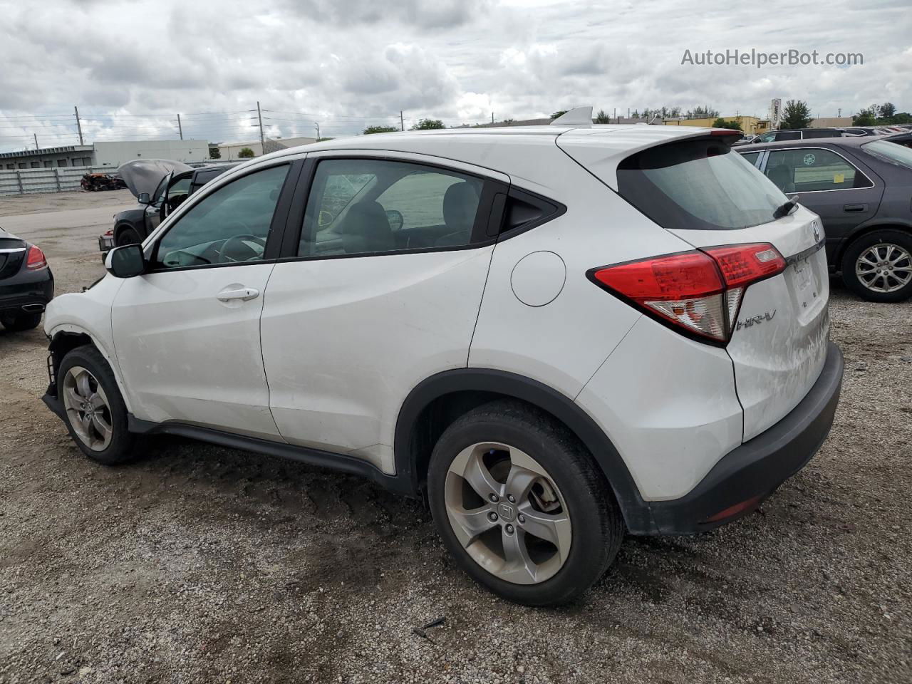 2021 Honda Hr-v Lx White vin: 3CZRU5H33MM727511