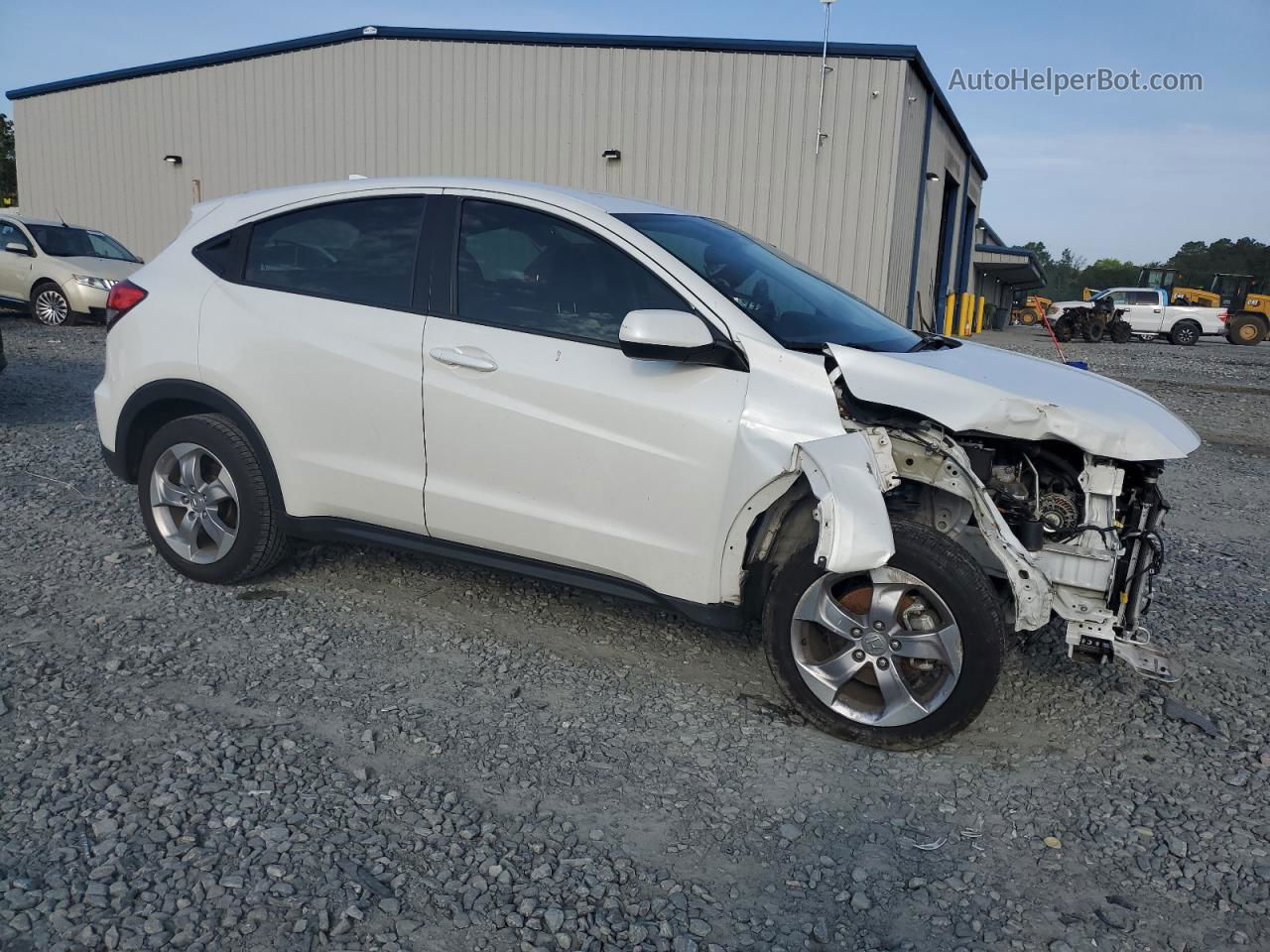 2021 Honda Hr-v Lx White vin: 3CZRU5H33MM731901