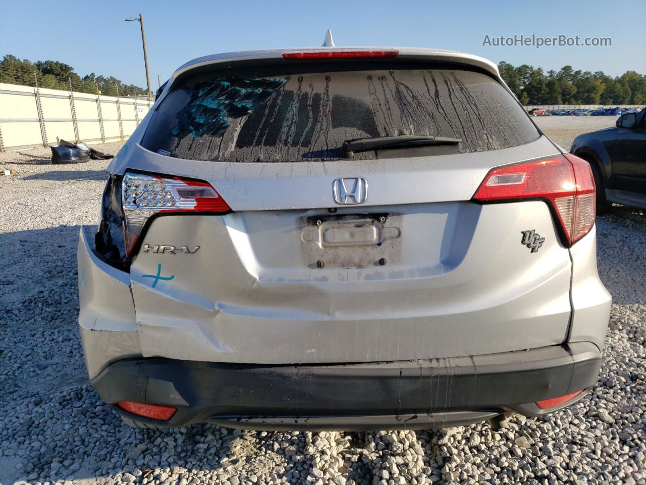 2016 Honda Hr-v Lx Silver vin: 3CZRU5H34GM709040