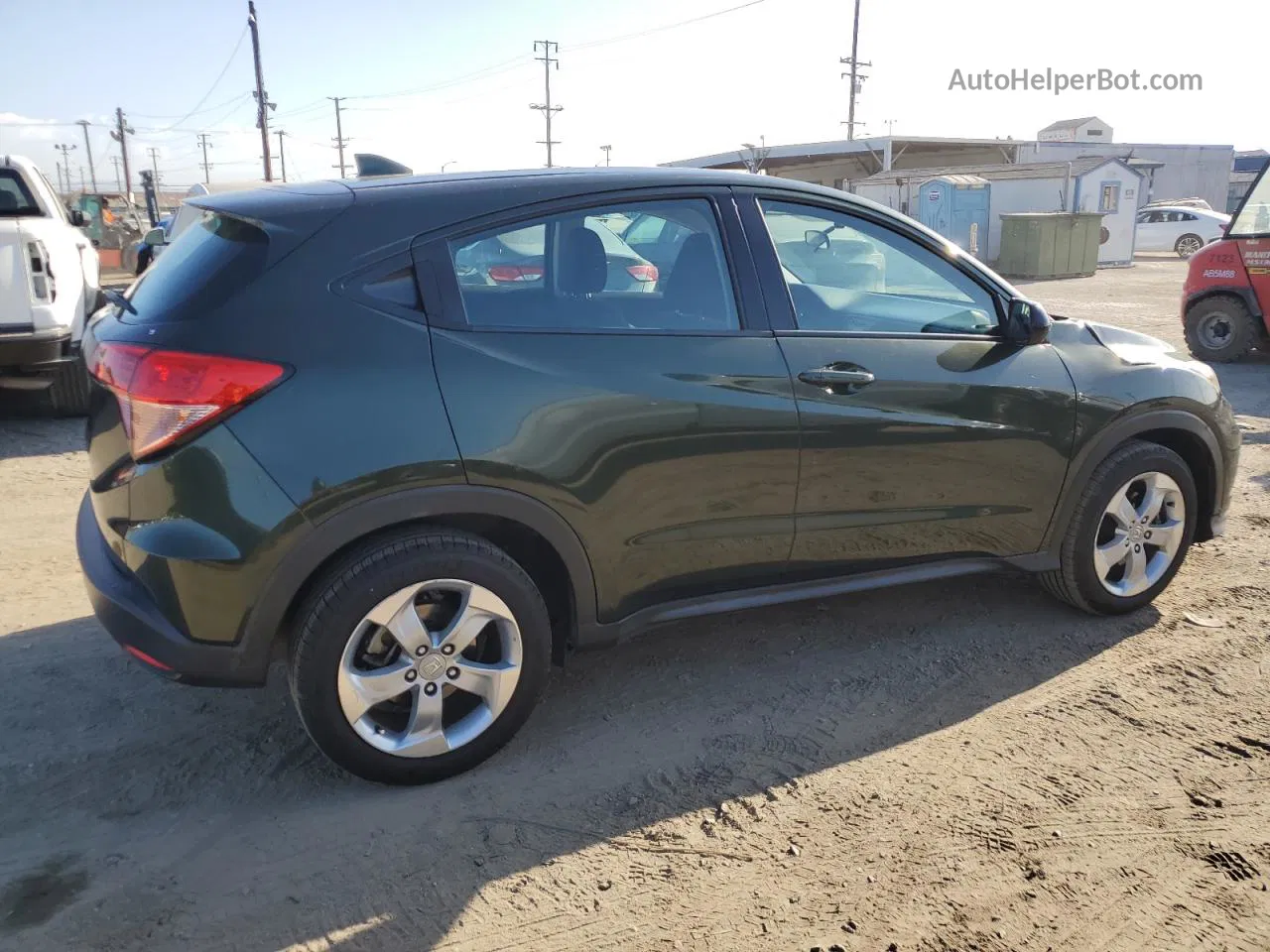 2016 Honda Hr-v Lx Green vin: 3CZRU5H34GM718322