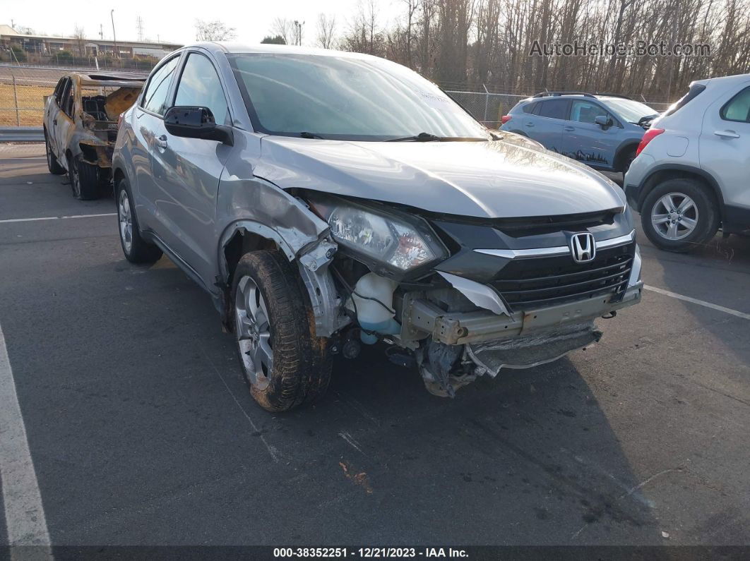 2017 Honda Hr-v Lx Silver vin: 3CZRU5H34HM717320