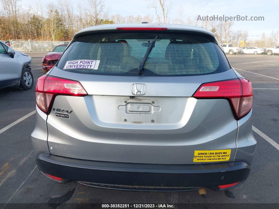 2017 Honda Hr-v Lx Silver vin: 3CZRU5H34HM717320