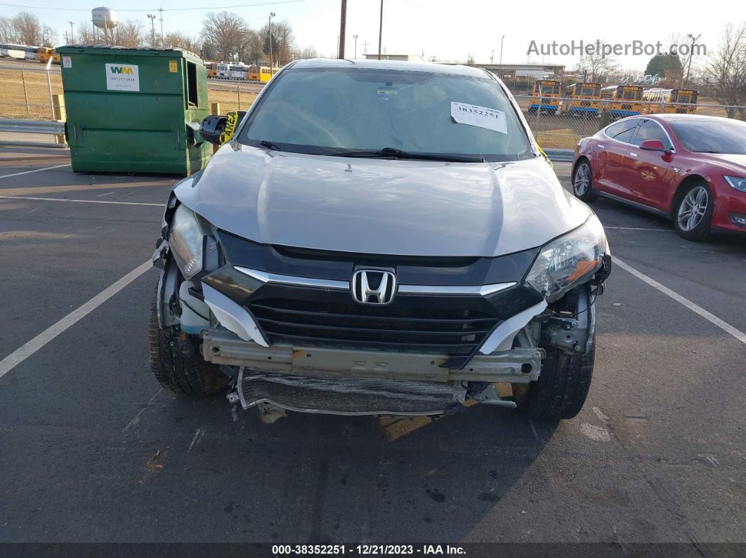 2017 Honda Hr-v Lx Silver vin: 3CZRU5H34HM717320