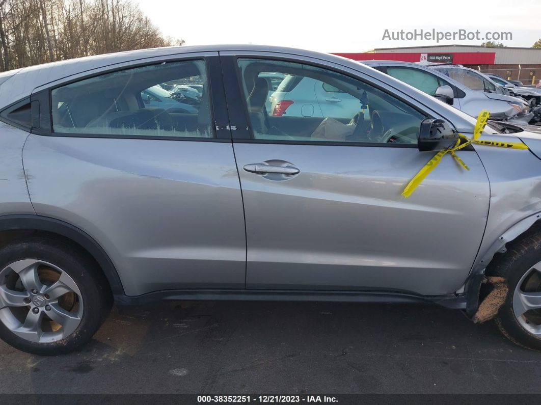 2017 Honda Hr-v Lx Silver vin: 3CZRU5H34HM717320