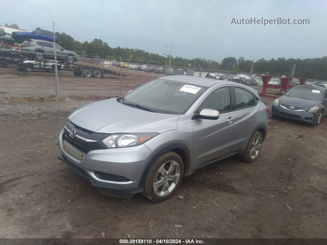 2017 Honda Hr-v Lx Silver vin: 3CZRU5H34HM721660