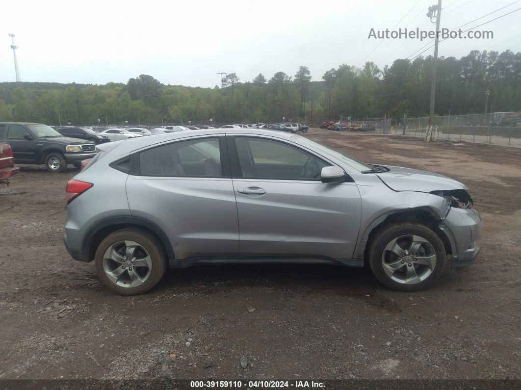 2017 Honda Hr-v Lx Silver vin: 3CZRU5H34HM721660