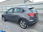 2017 Honda Hr-v Lx Gray vin: 3CZRU5H34HM722436