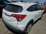 2018 Honda Hr-v Lx White vin: 3CZRU5H34JM711216