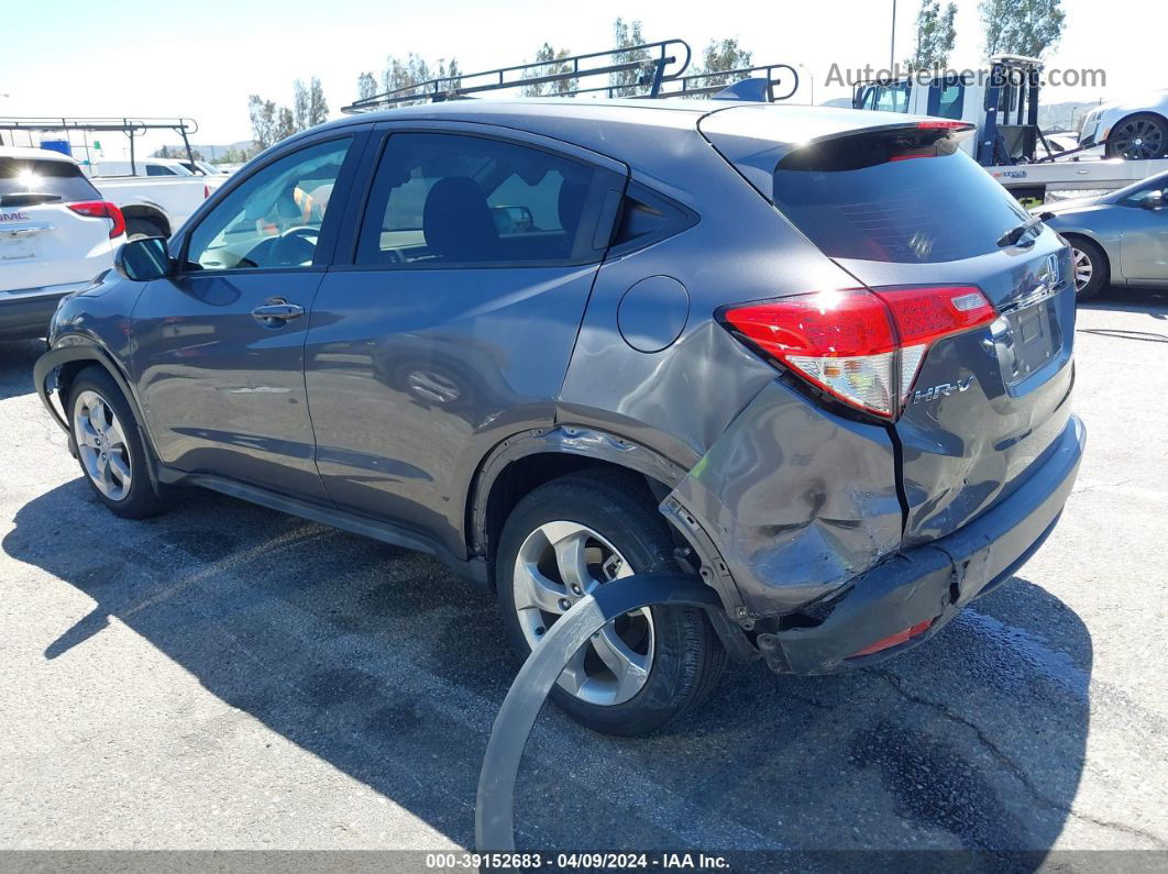 2019 Honda Hr-v Lx Gray vin: 3CZRU5H34KG708137