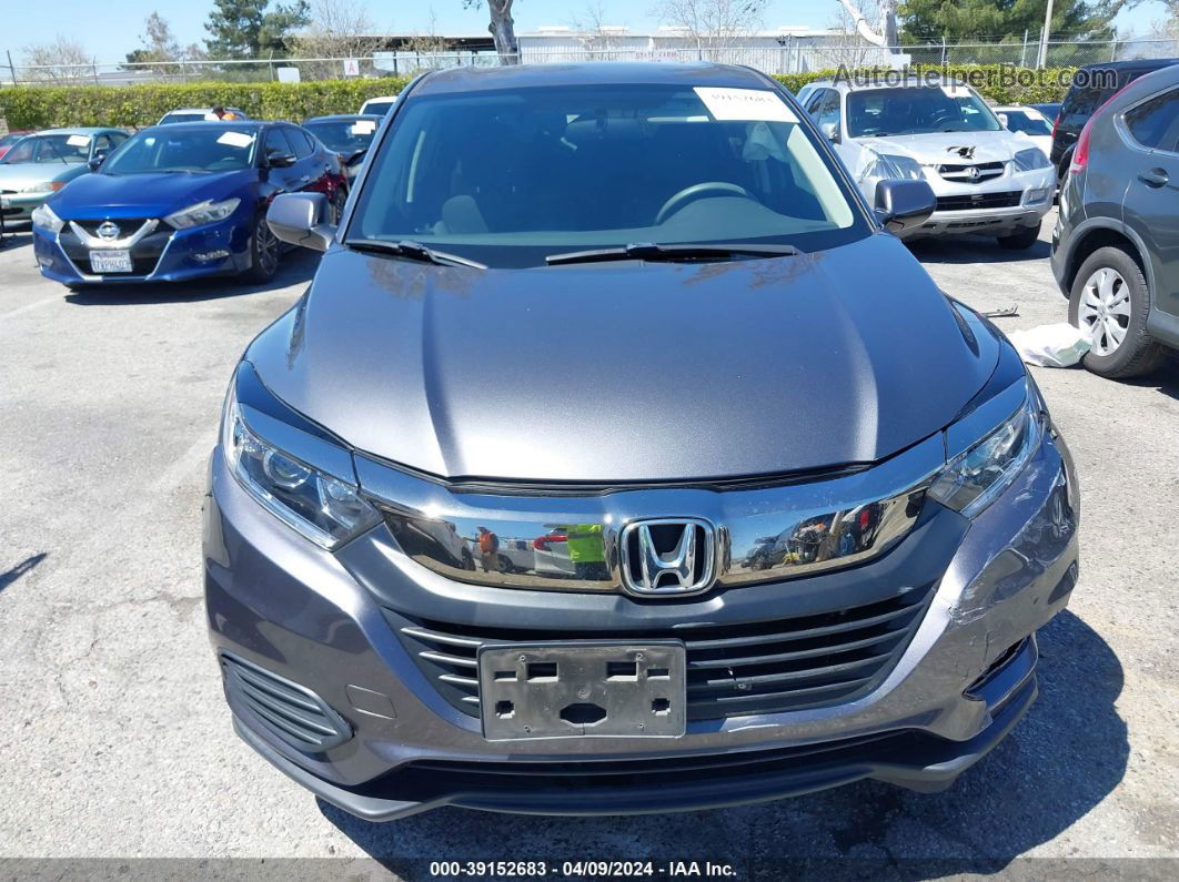 2019 Honda Hr-v Lx Gray vin: 3CZRU5H34KG708137