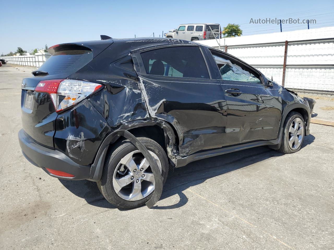 2019 Honda Hr-v Lx Black vin: 3CZRU5H34KG713905