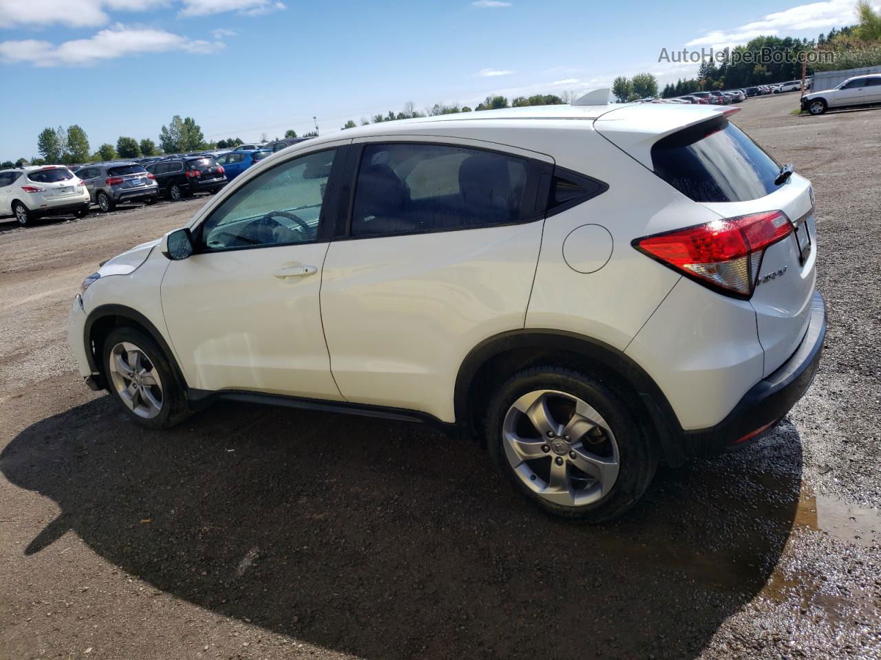 2019 Honda Hr-v Lx White vin: 3CZRU5H34KM101821