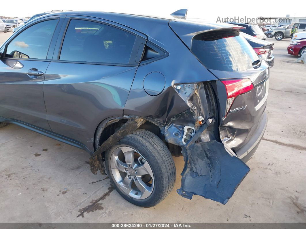 2019 Honda Hr-v Lx Gray vin: 3CZRU5H34KM710178