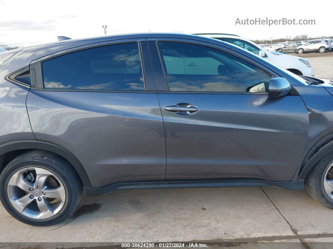 2019 Honda Hr-v Lx Gray vin: 3CZRU5H34KM710178