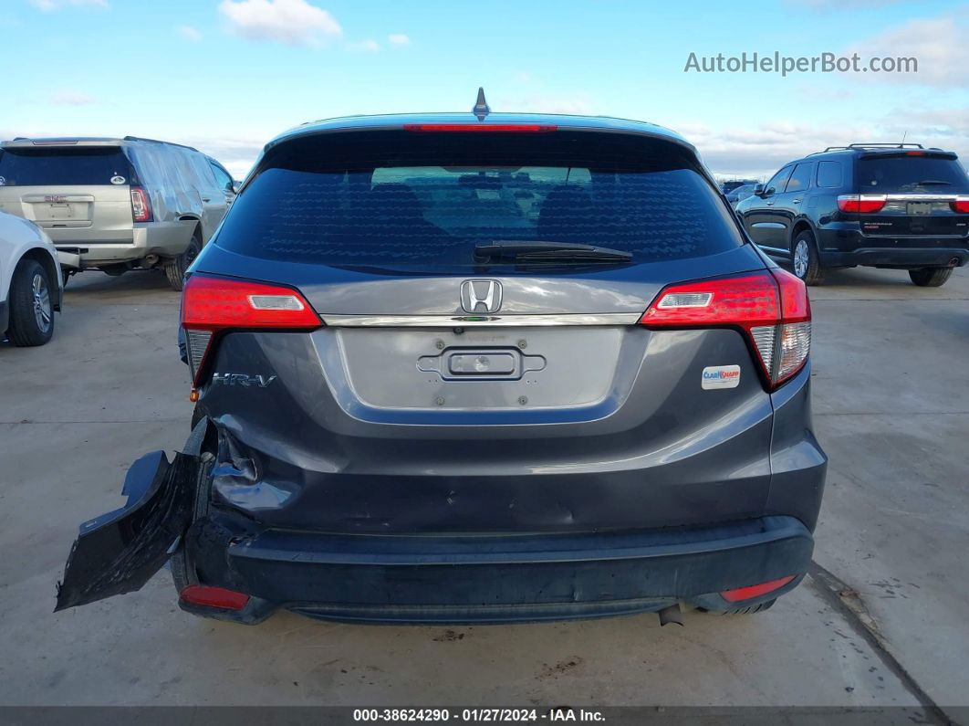 2019 Honda Hr-v Lx Gray vin: 3CZRU5H34KM710178