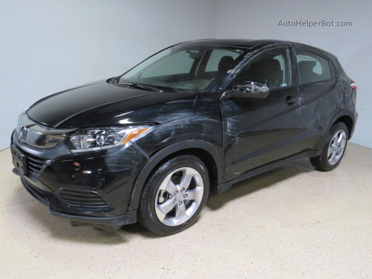 2021 Honda Hr-v Lx Black vin: 3CZRU5H34MM705551