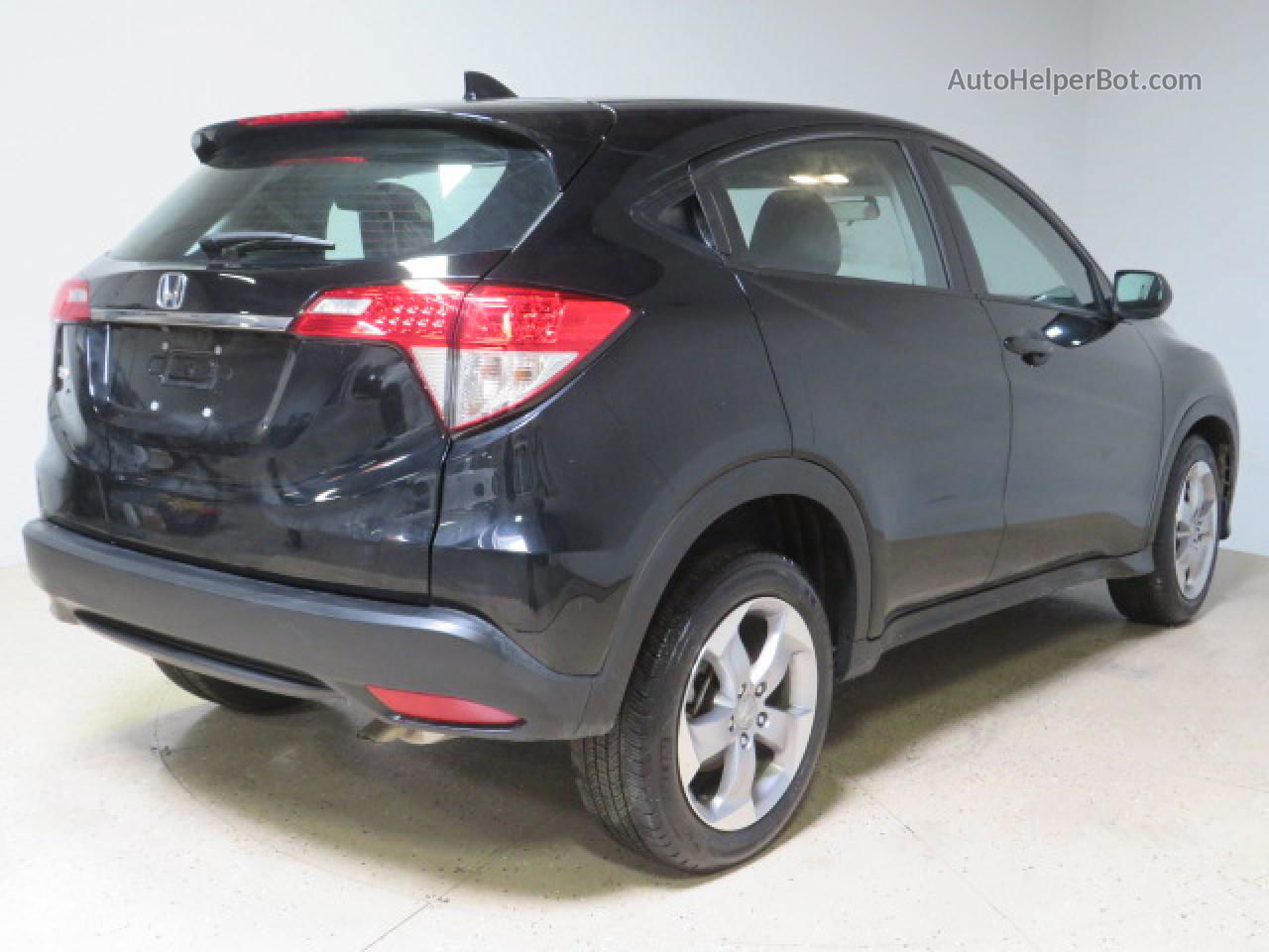 2021 Honda Hr-v Lx Black vin: 3CZRU5H34MM705551