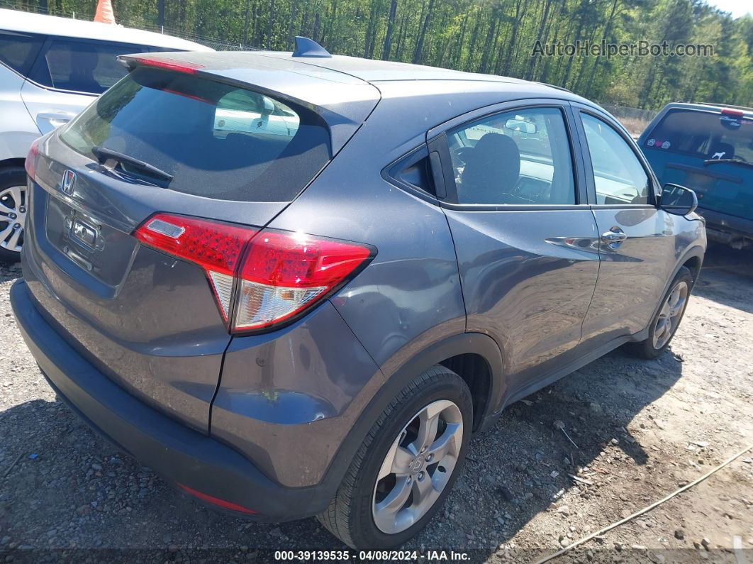 2021 Honda Hr-v 2wd Lx Gray vin: 3CZRU5H34MM721412