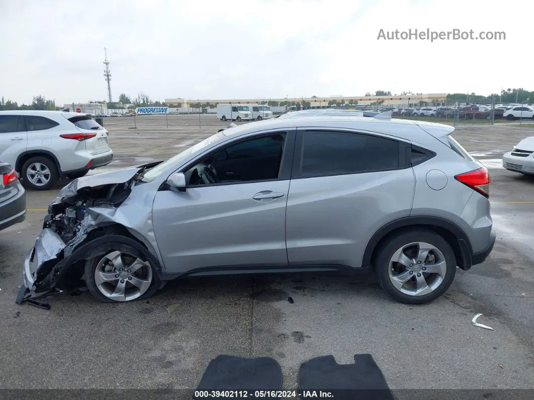 2021 Honda Hr-v 2wd Lx Silver vin: 3CZRU5H34MM730398