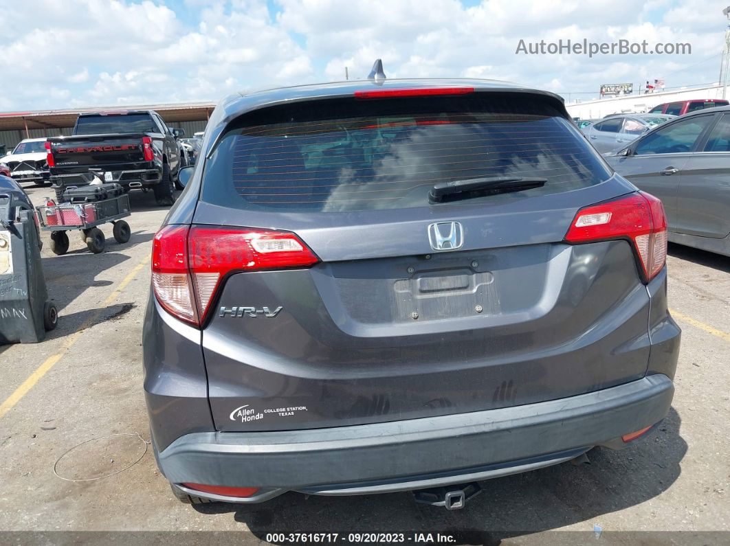 2016 Honda Hr-v Lx Gray vin: 3CZRU5H35GM740961