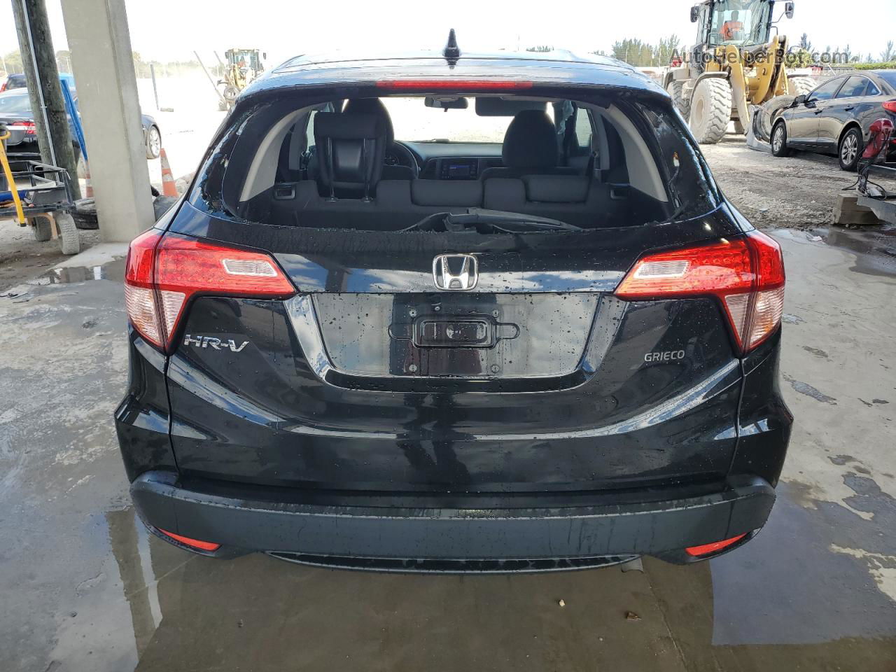 2017 Honda Hr-v Lx Black vin: 3CZRU5H35HG701108