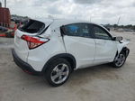 2018 Honda Hr-v Lx White vin: 3CZRU5H35JM713685