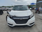 2018 Honda Hr-v Lx White vin: 3CZRU5H35JM713685