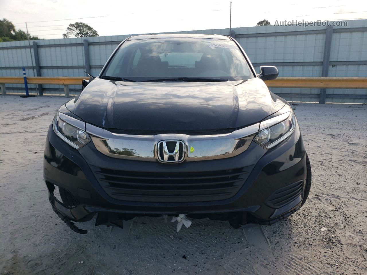 2019 Honda Hr-v Lx Black vin: 3CZRU5H35KG704808