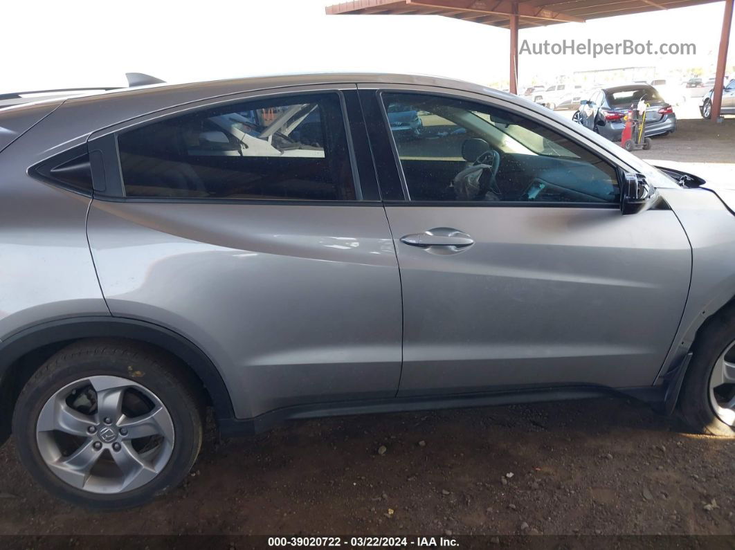 2021 Honda Hr-v 2wd Lx Silver vin: 3CZRU5H35MM707194