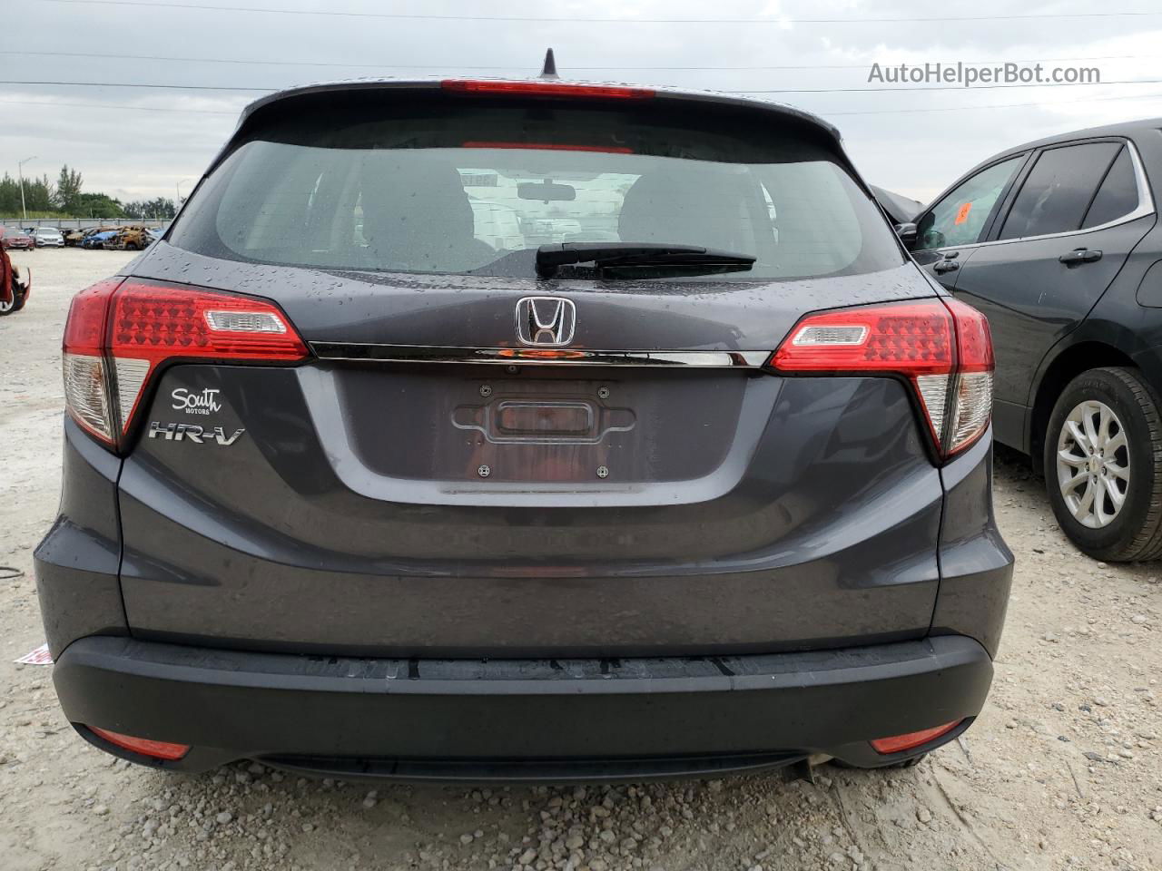 2021 Honda Hr-v Lx Gray vin: 3CZRU5H35MM720043