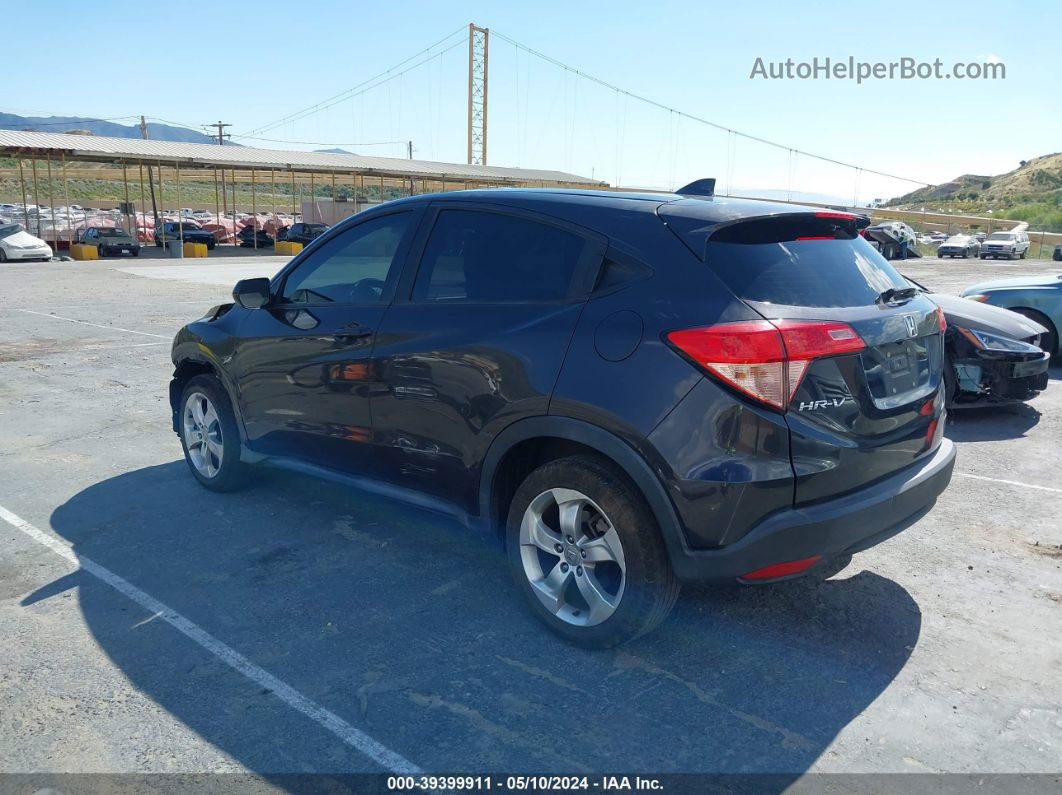 2017 Honda Hr-v Lx Gray vin: 3CZRU5H36HG700758