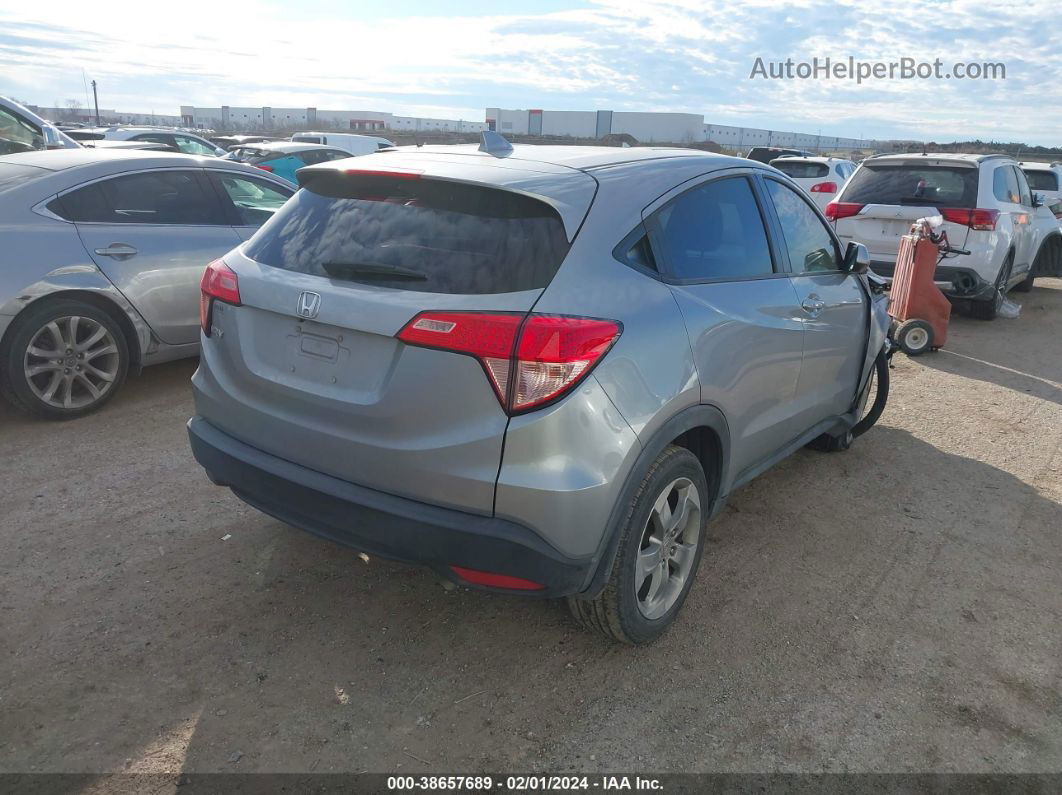 2017 Honda Hr-v Lx Silver vin: 3CZRU5H36HG706110