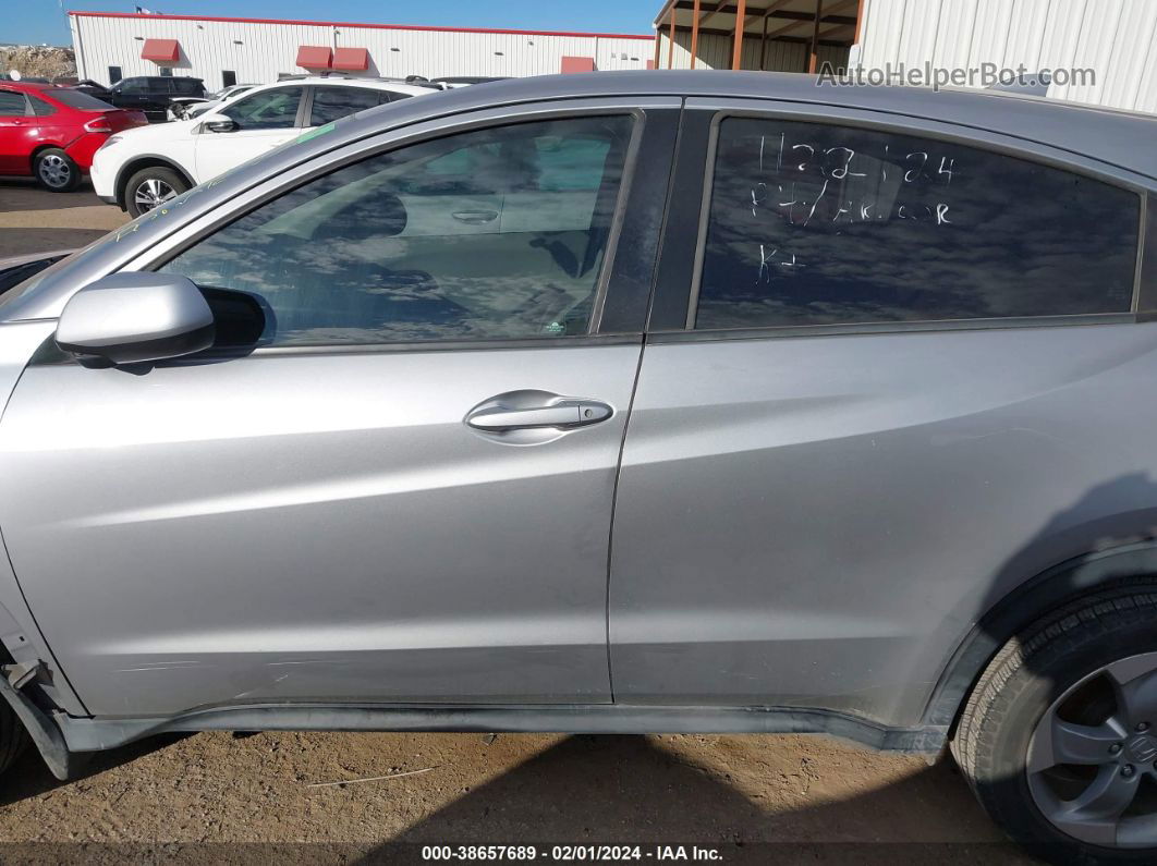 2017 Honda Hr-v Lx Silver vin: 3CZRU5H36HG706110