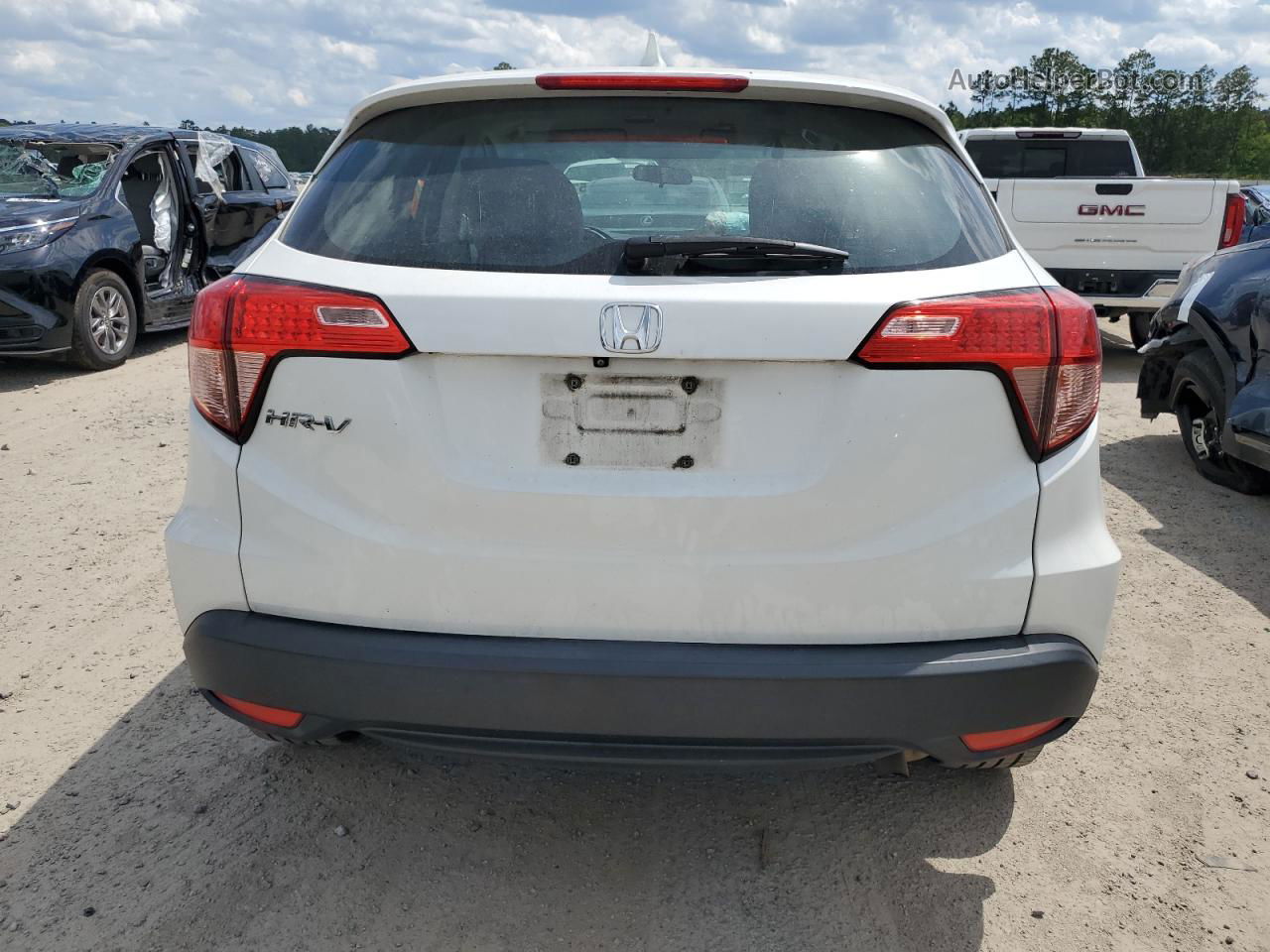 2017 Honda Hr-v Lx White vin: 3CZRU5H36HM720722