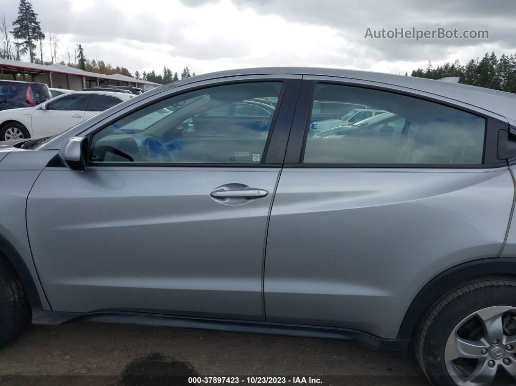 2017 Honda Hr-v Lx Silver vin: 3CZRU5H36HM724382