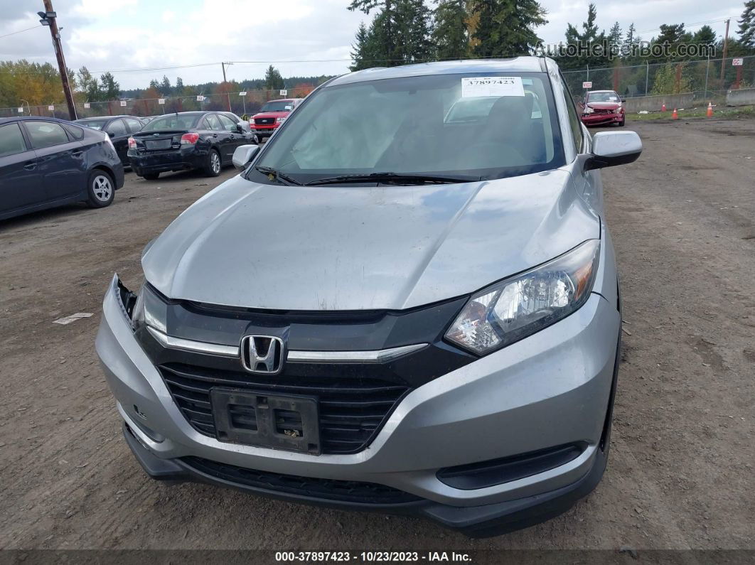 2017 Honda Hr-v Lx Silver vin: 3CZRU5H36HM724382