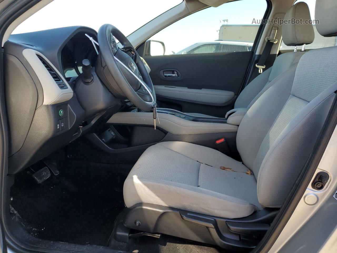 2019 Honda Hr-v Lx Silver vin: 3CZRU5H36KG701304