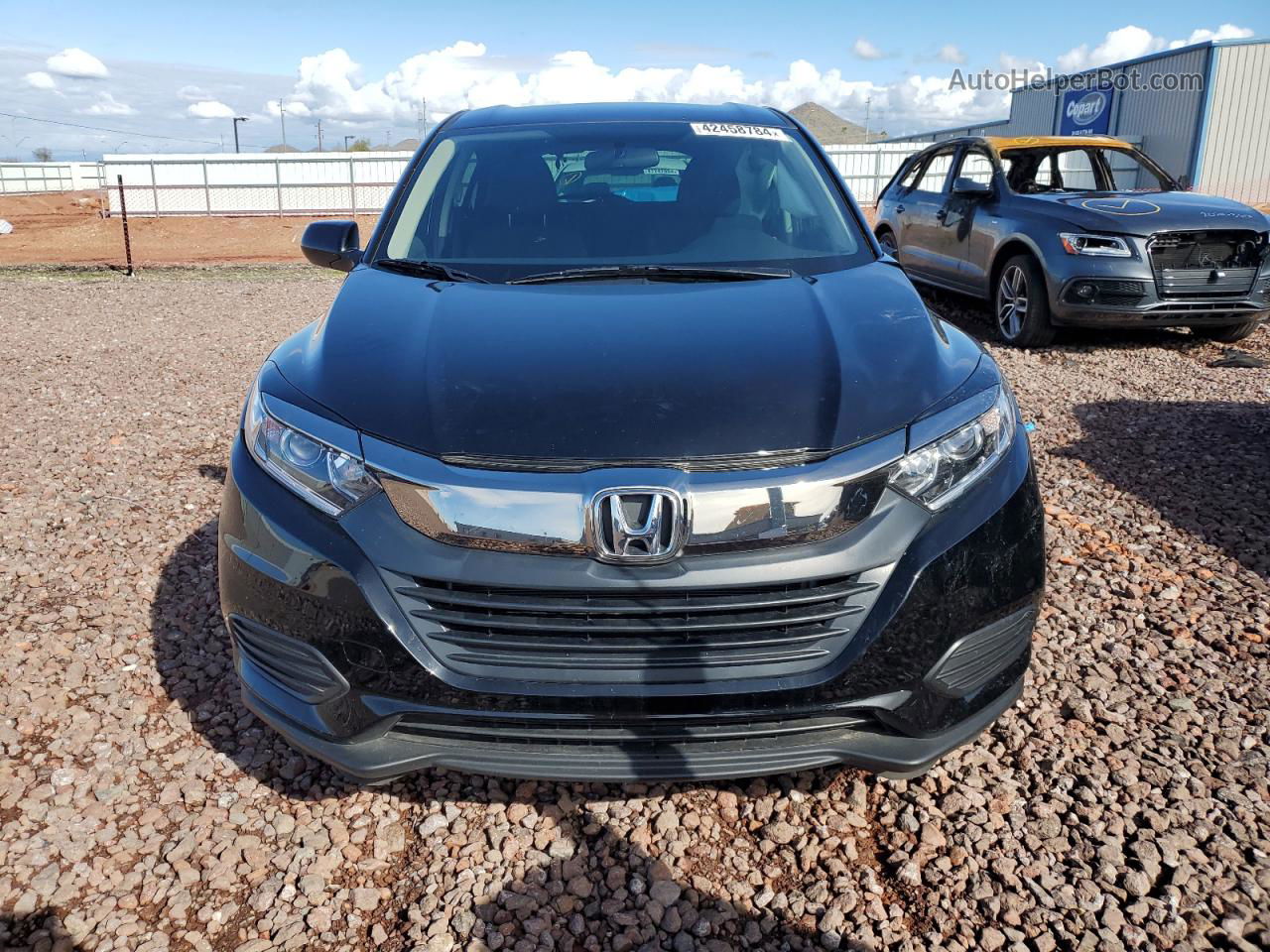 2019 Honda Hr-v Lx Black vin: 3CZRU5H36KG709113