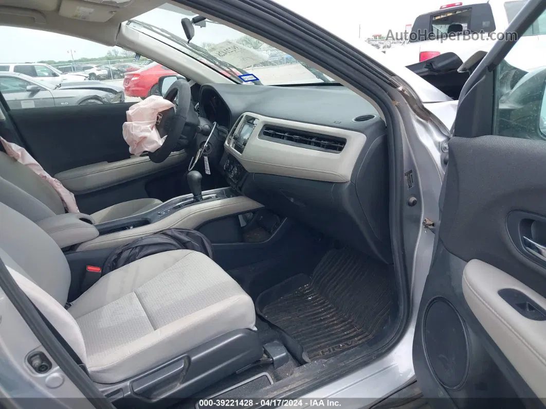 2019 Honda Hr-v Lx Gray vin: 3CZRU5H36KG712710