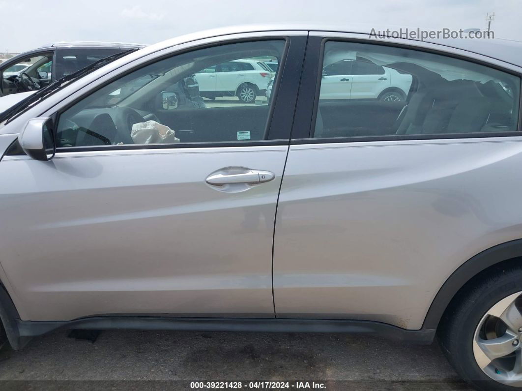 2019 Honda Hr-v Lx Gray vin: 3CZRU5H36KG712710